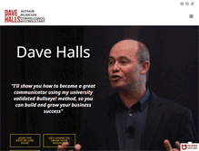 Tablet Screenshot of davehalls.com